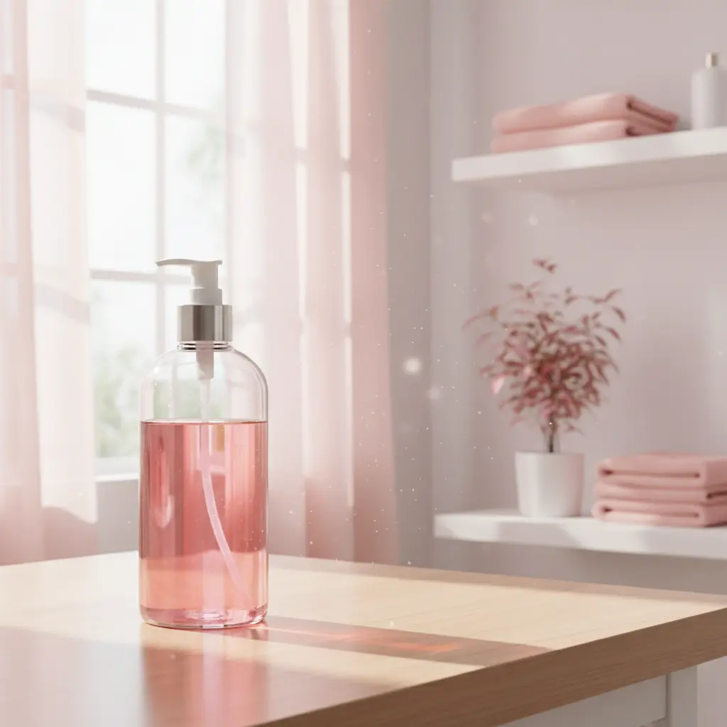 Modern living area, cleaned